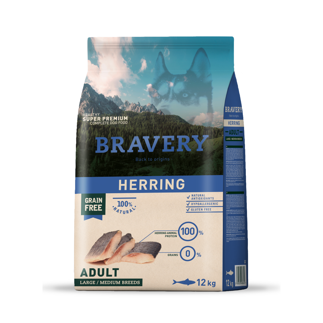 Bravery Herring Adult Large/Medium Breeds