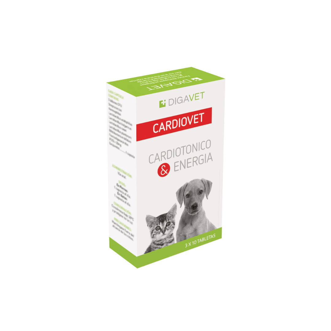 CardioVet Cardiotónico y Energía 30 comp.