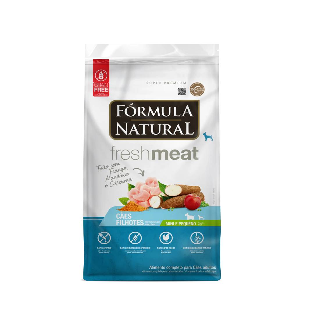 Formula Natural Fresh Meat Perro Cachorro Razas Pequeñas y Mini 2.5 kg