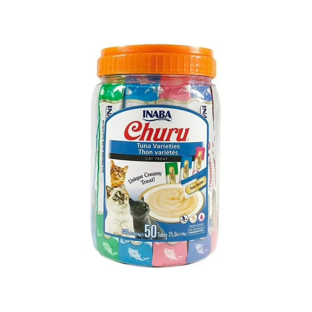 Churu Gato Variedades Atún y Pollo 50 Uniddes