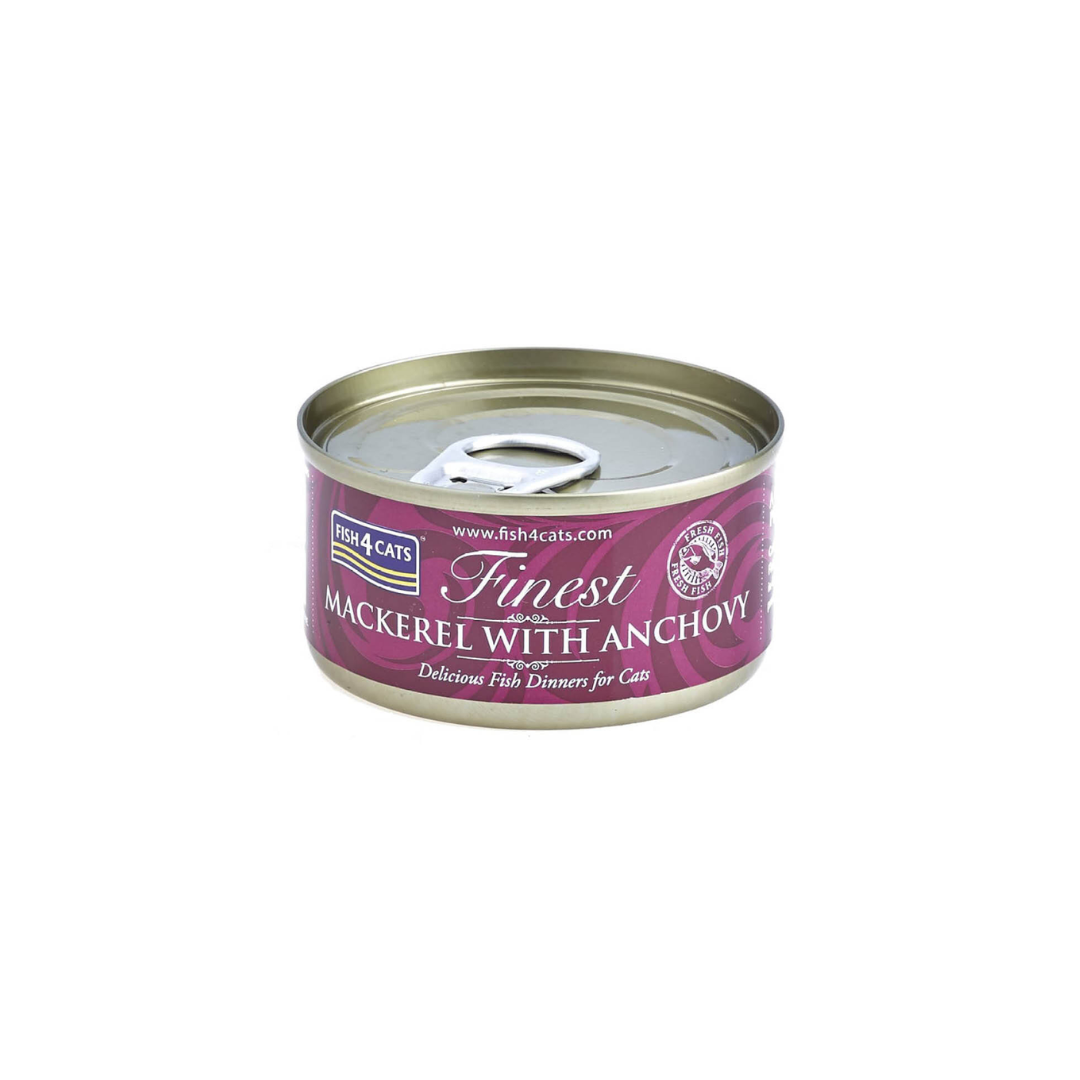 Fish4Cats Alimento Húmedo Caballa con Anchoas