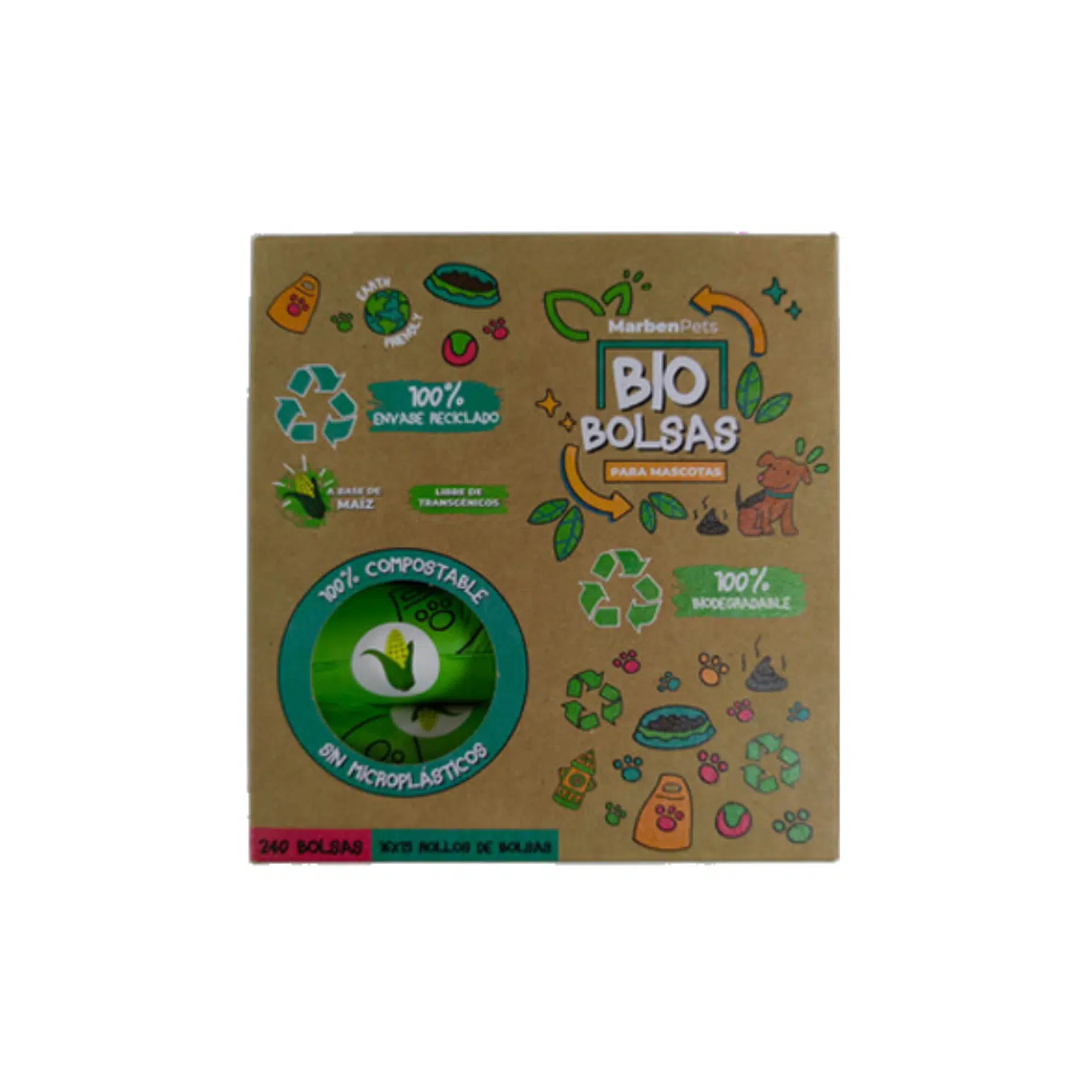 Bio Bolsas Marben Pets 16 Rollos
