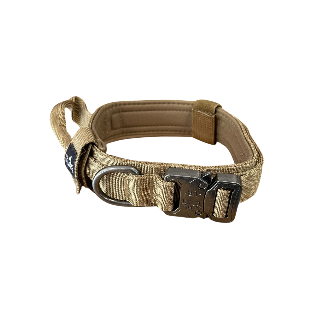 Los Piwos Collar Táctico Soft Caqui