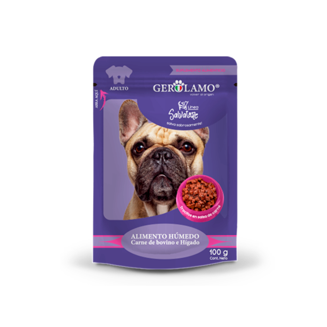 Gerolamo Salvatore Pouch Perro Adulto Carne