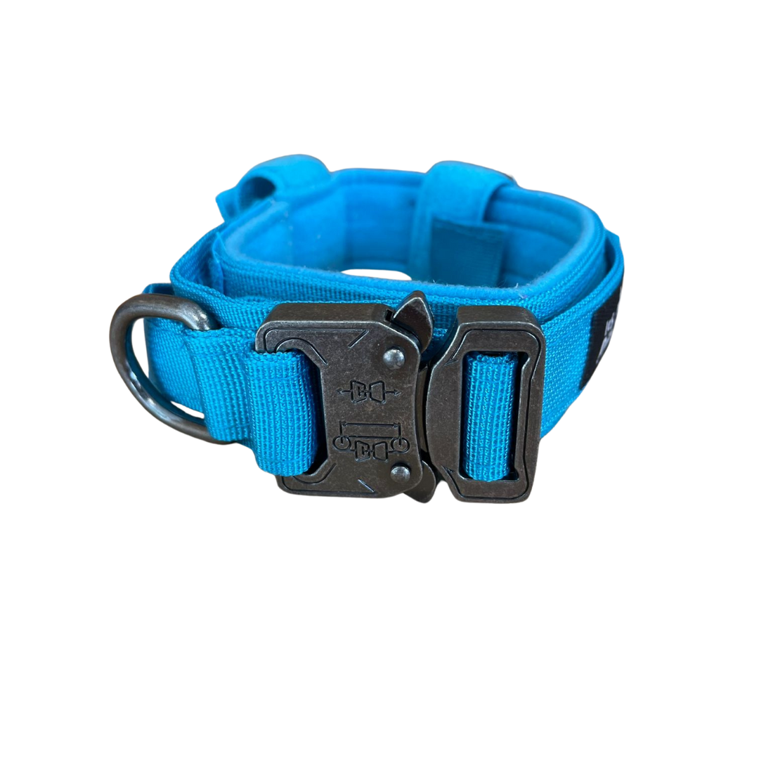 Los Piwos Collar Táctico Soft Celeste
