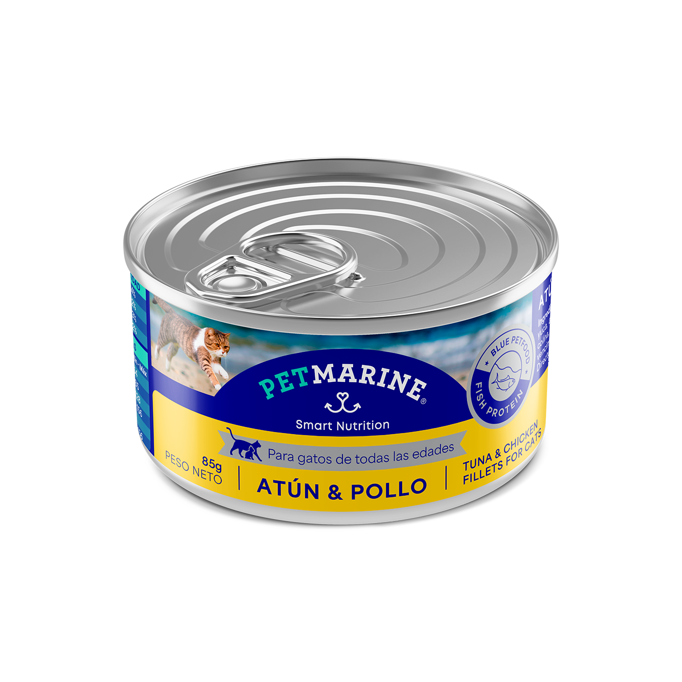 PetMarine Alimento Húmedo Gato Atún & Pollo