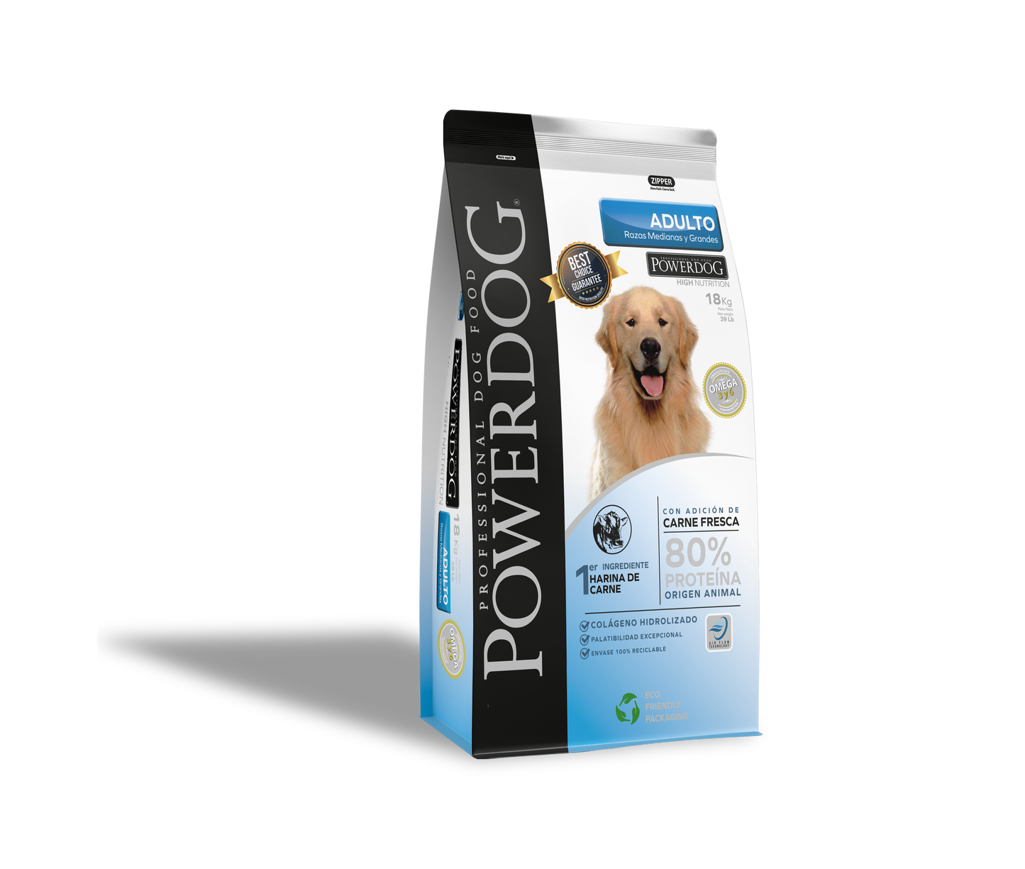 Powerdog Adulto Razas Medianas y Grandes