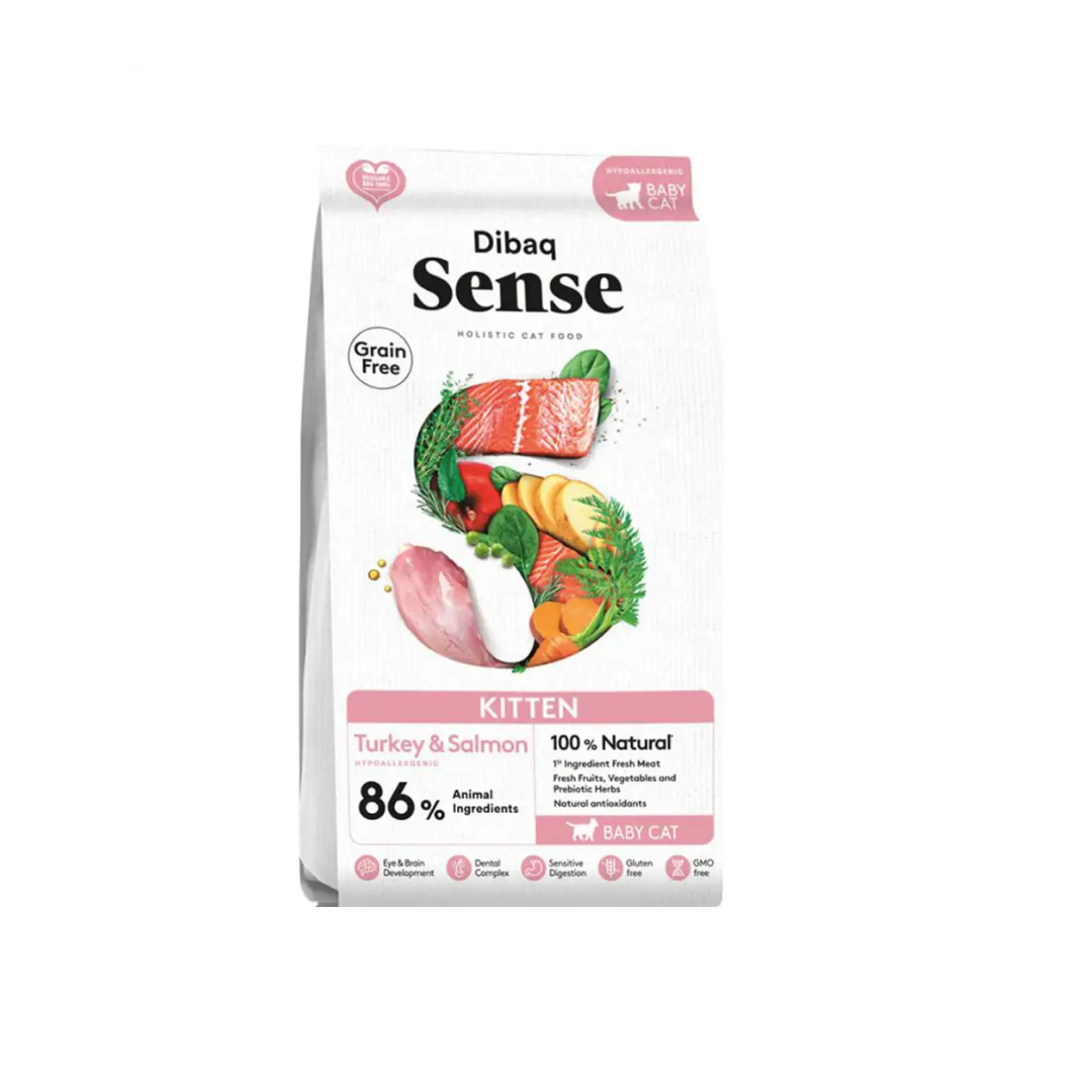 Sense Holistic Pavo y Salmón Kitten