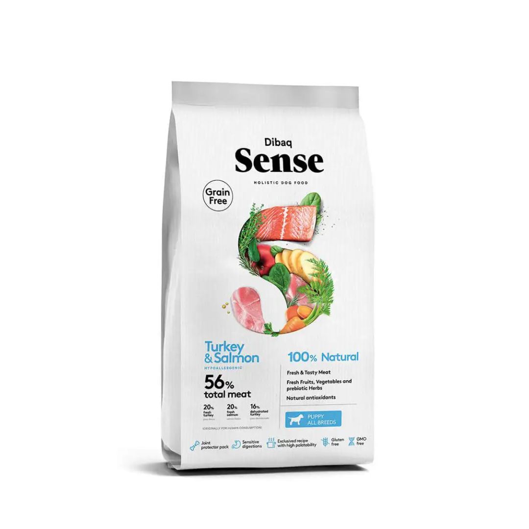 Sense Holistic Pavo y Salmón Cachorro