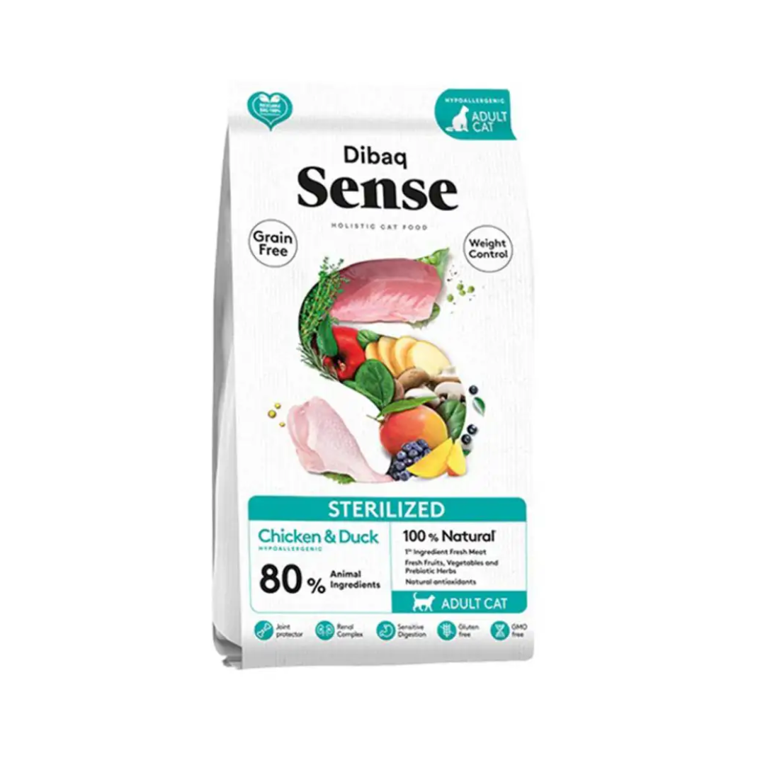Sense Holistic Pollo y Pato Gato Esterilizado