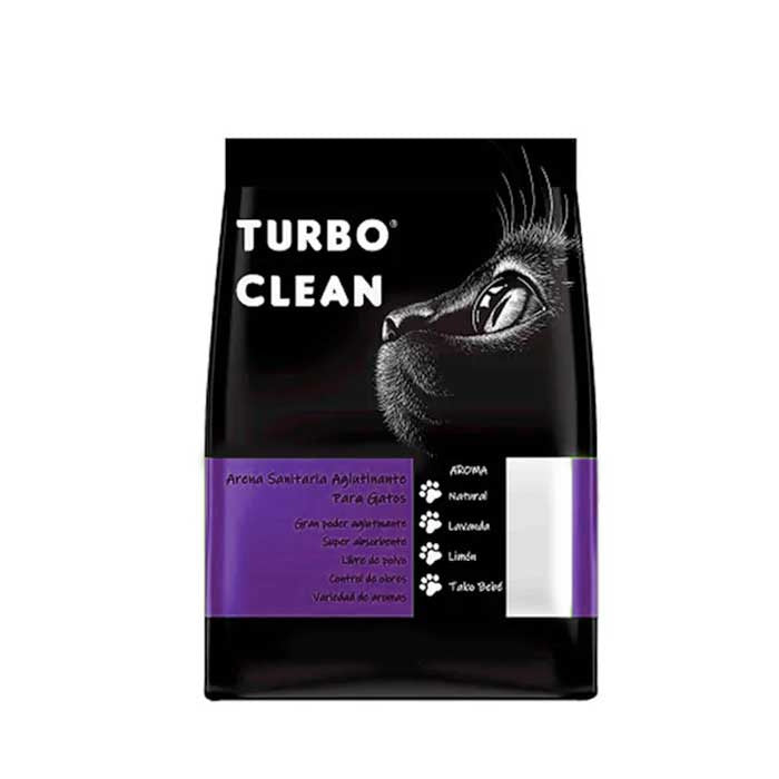 Turbo Clean, Arena Sanitaria Lavanda 2 Kg