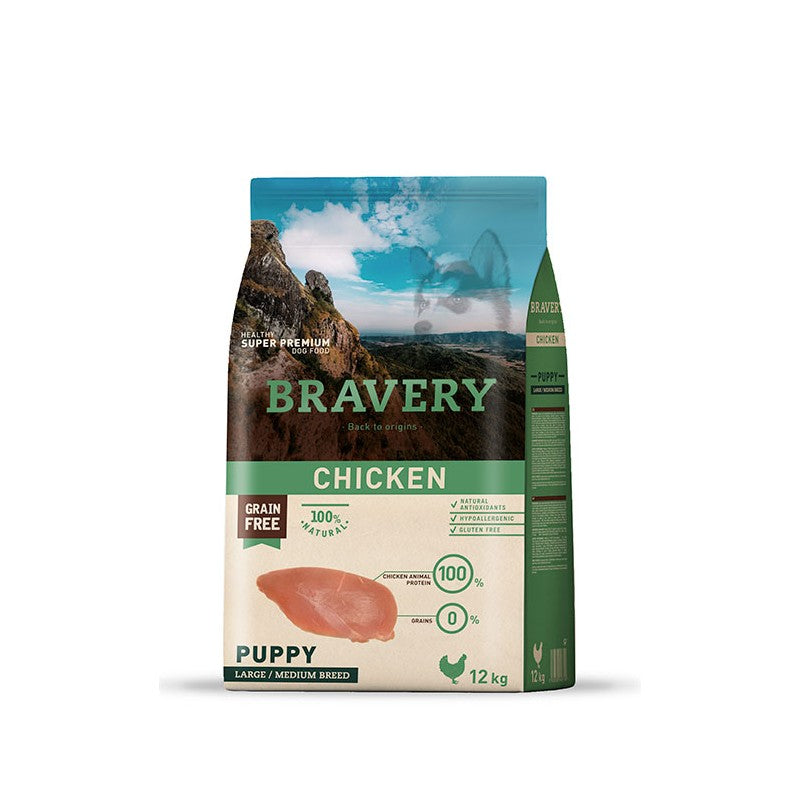 Bravery Salmon Puppy Large/Medium Breeds