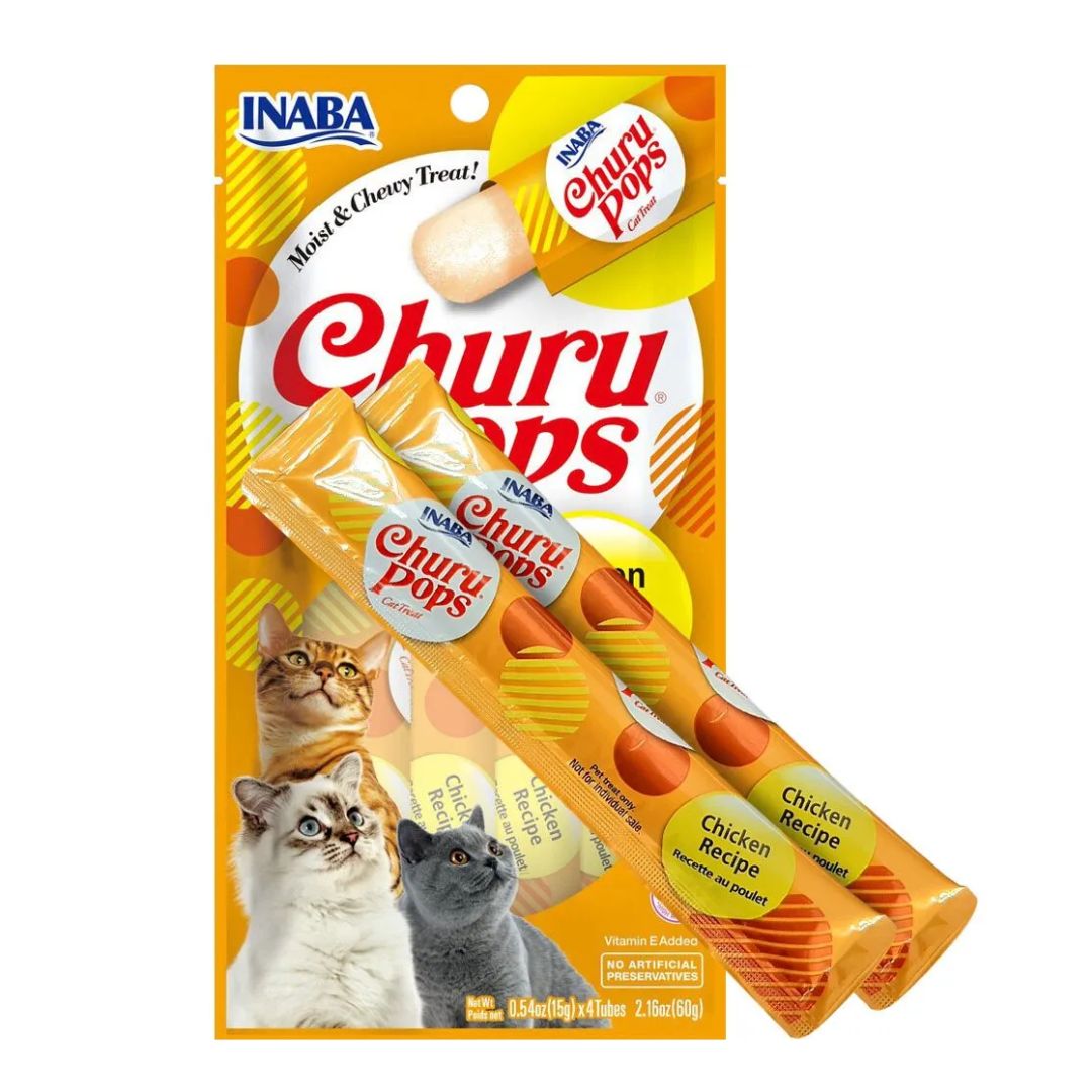 Inaba Churu Sabor Pops Pollo