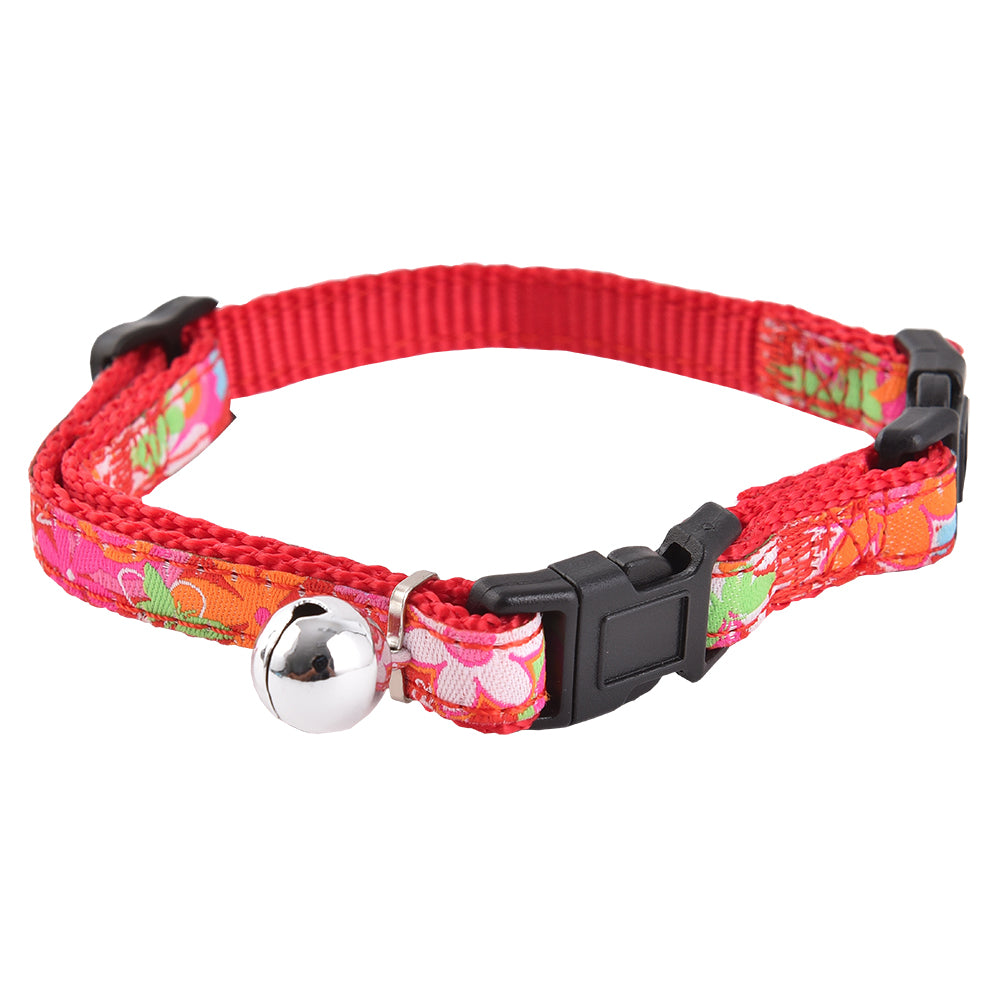 Mascan Collar Gato doble seguridad Rojo