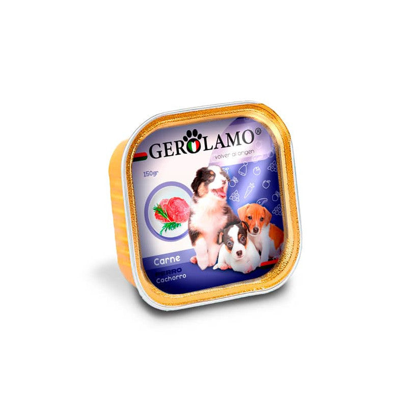 Gerolamo Paté Perro Cachorro sabor Carne