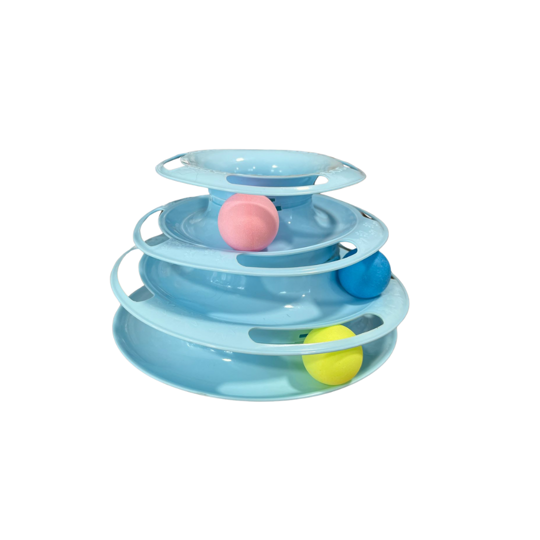 Juguete Interactivo para Gatos de 3 Niveles