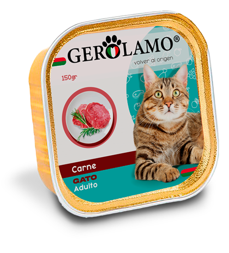 Gerolamo Pate Gato Adulto sabor Carne
