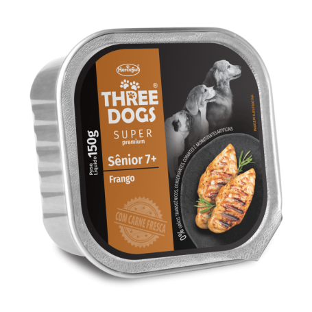 Three Dogs Pate Super Premium Senior