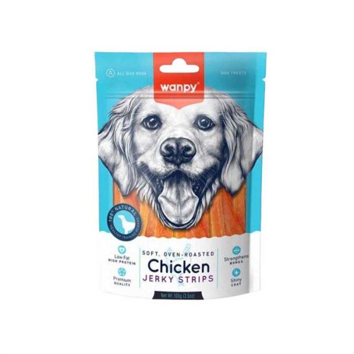 Wampy Chicken Jerky Strips