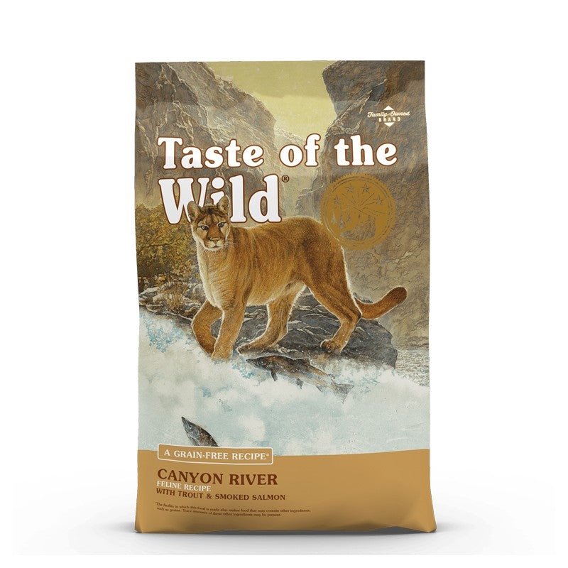 Taste of The Wild Canyon River Feline, Trucha