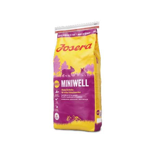 Josera Miniwell, Receta libre de gluten para Adultos Razas Pequeñas