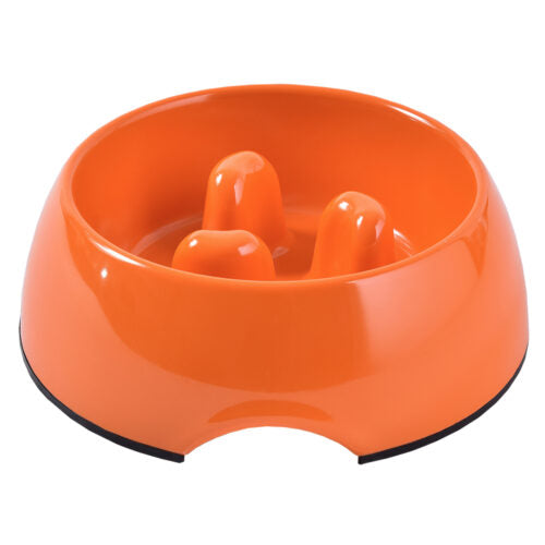 Mascan Plato Anti-Ahogo Naranja