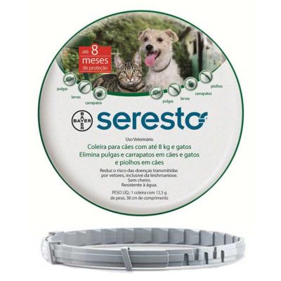 Seresto Collar Antiparasito Externo menos de 8Kg