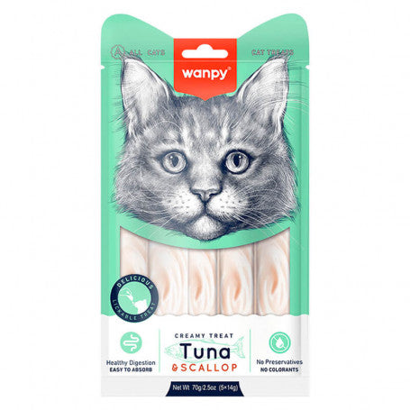 Wanpy Creamy Treat Tuna & Ostión