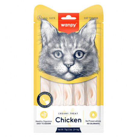Wanpy Creamy Treat Pollo