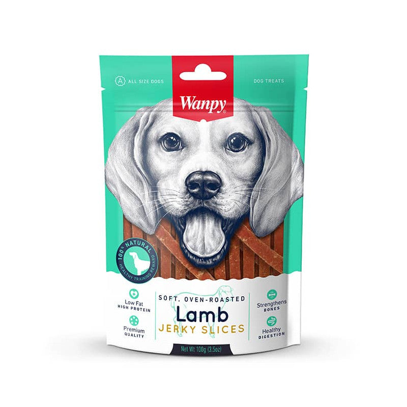 Wanpy Soft Lamb Jerky Slices