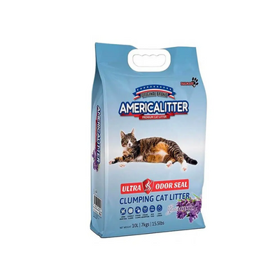 Arena Sanitaria American Litter Odor Seal Lavanda 15 Kg