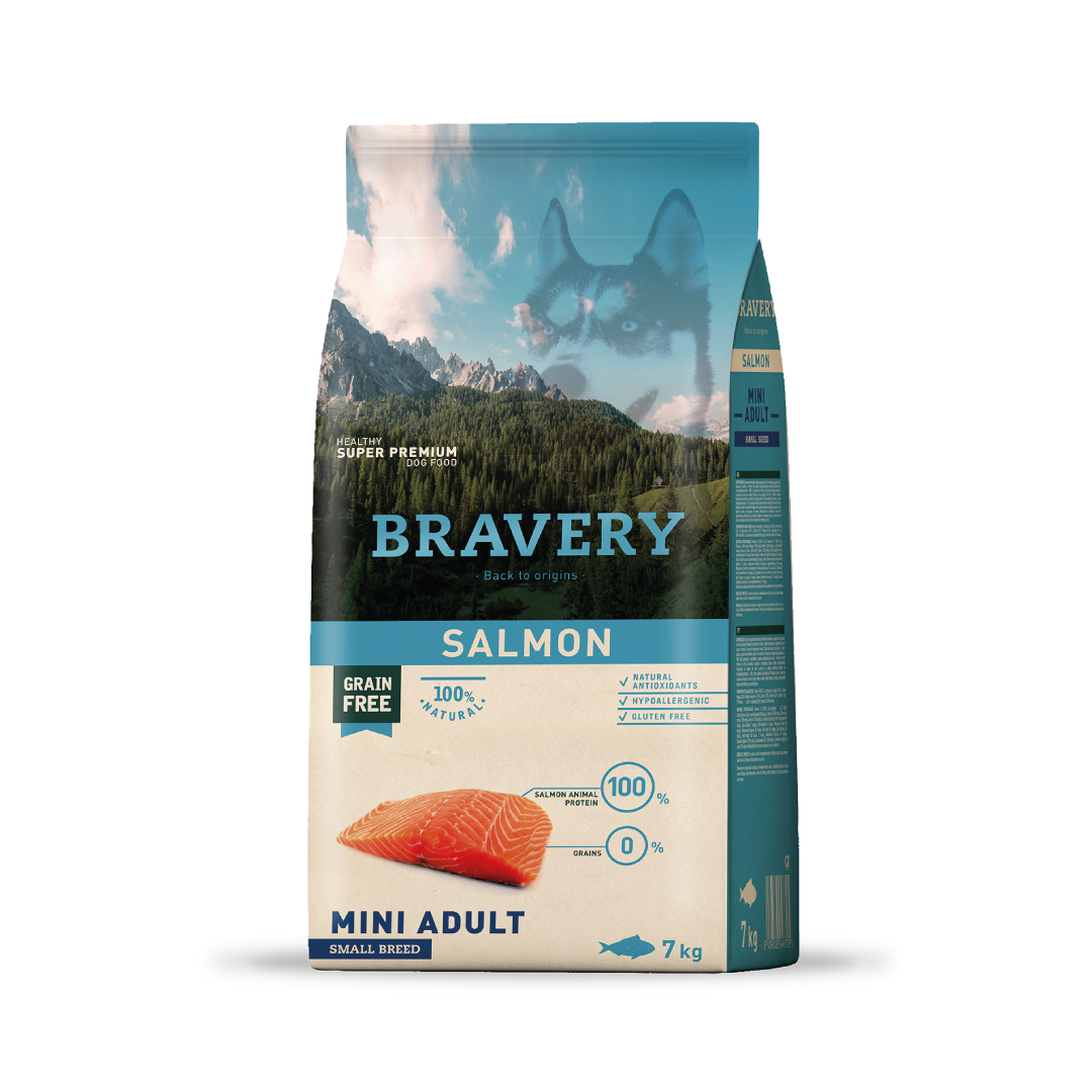 Bravery Salmon Mini Adult Small Breeds