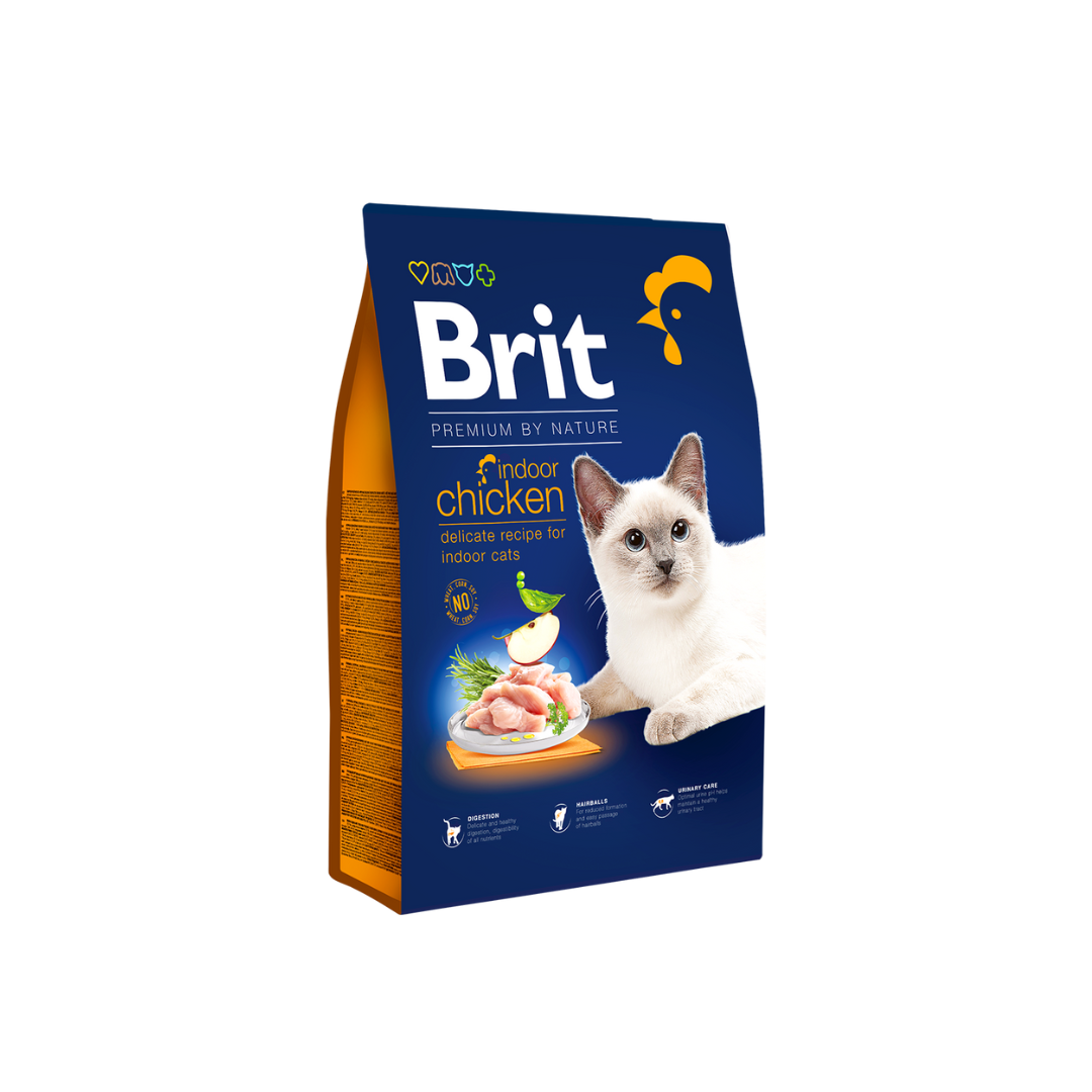 Brit Premium By Nature Cat Indoor Pollo