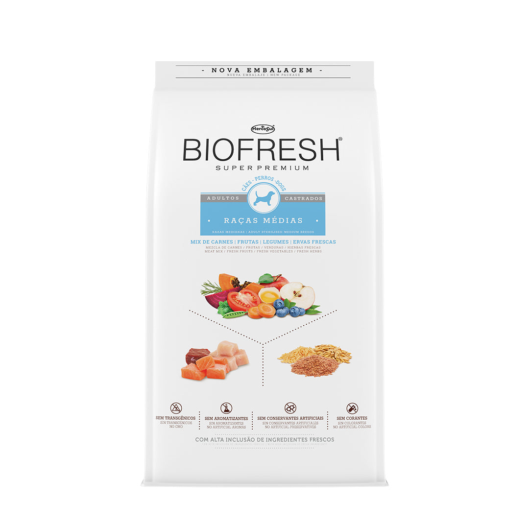 Biofresh Adulto Castrado Razas Medianas