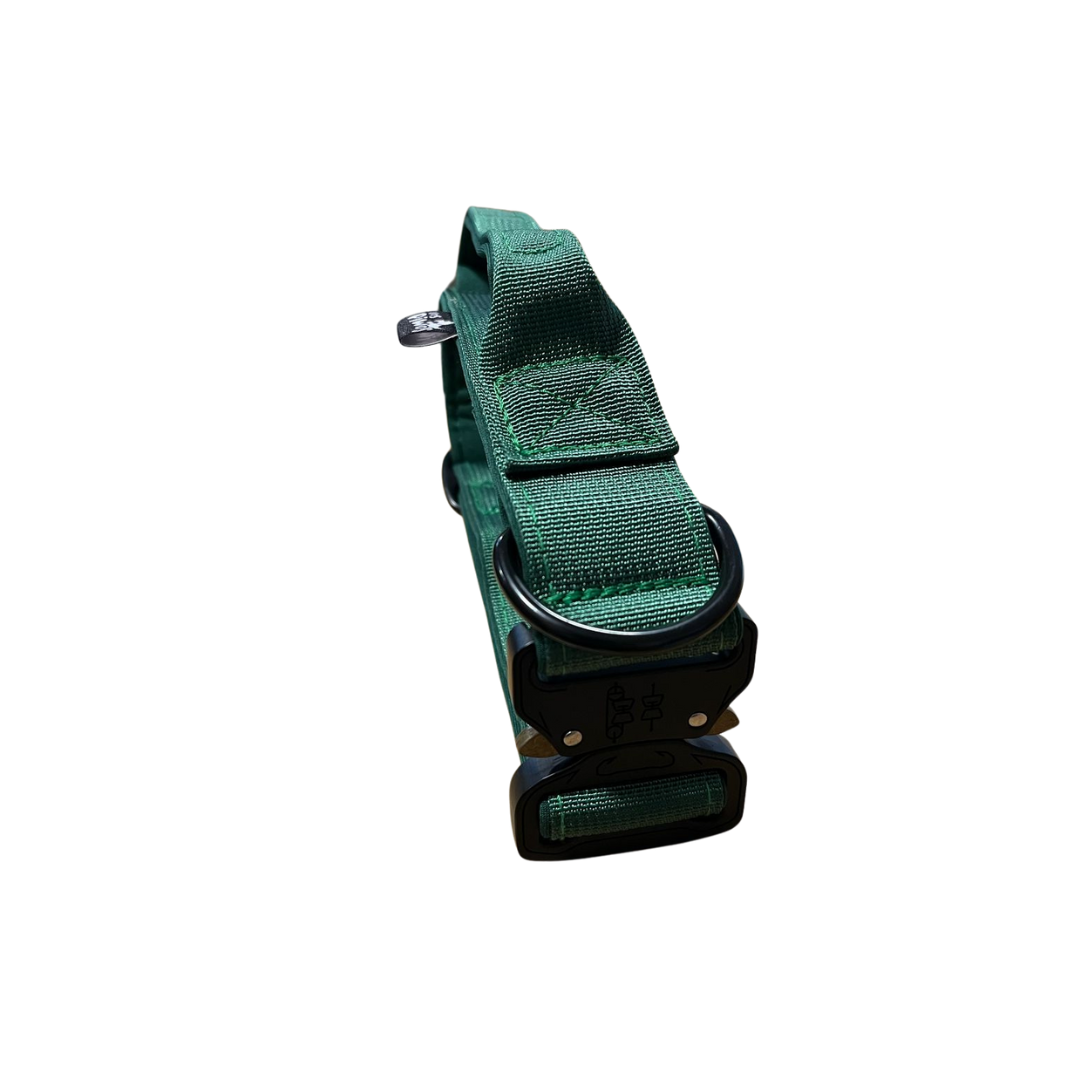 Los Piwos Collar Táctico Soft Verde