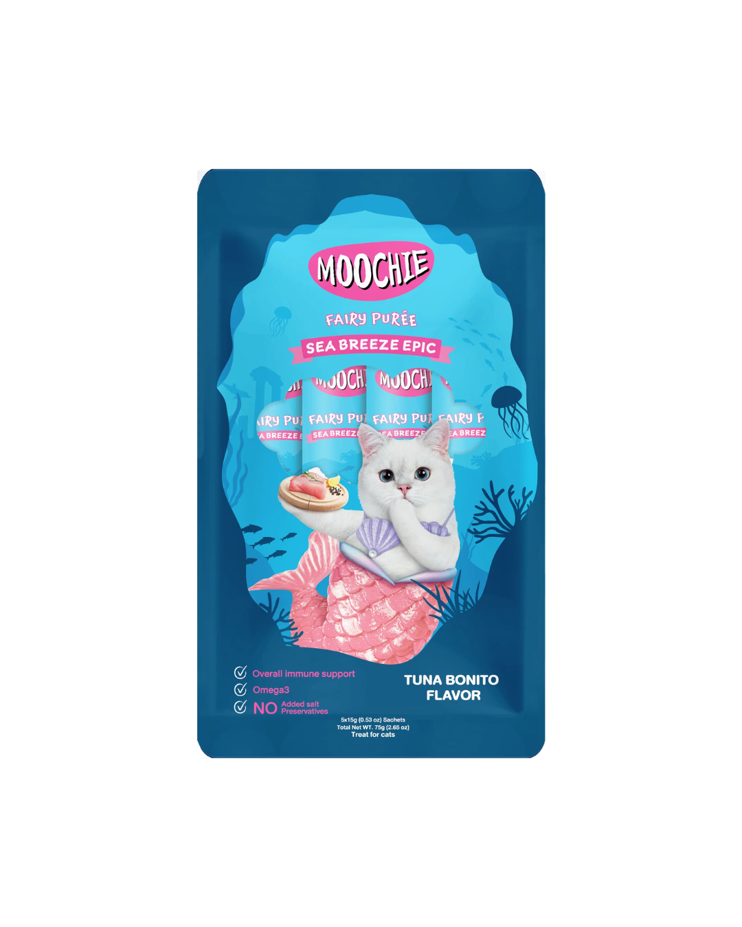 Moochie Tubo Gato Atún Bonito