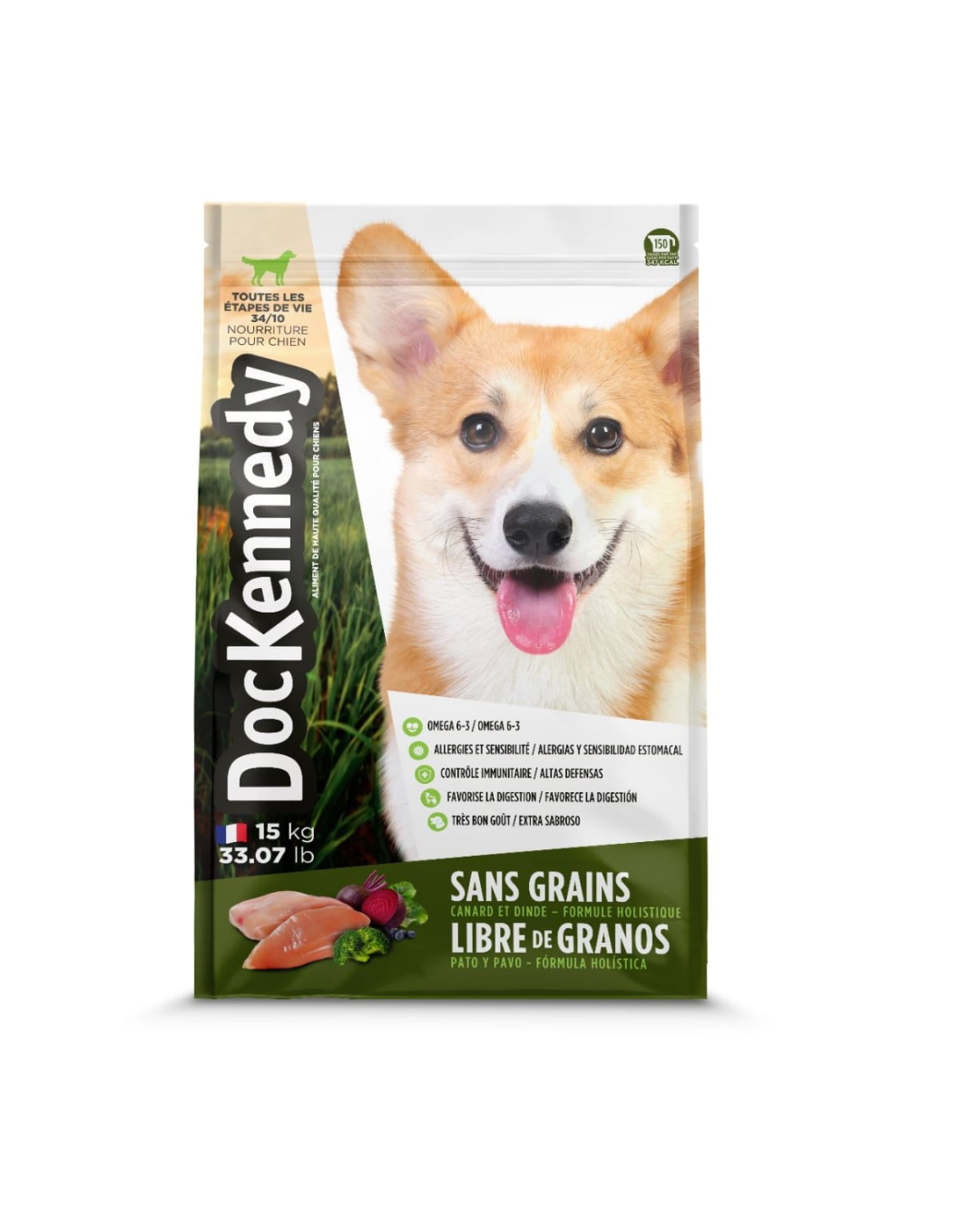 Doc Kennedy Grain Free Pato y Pavo 15 Kg