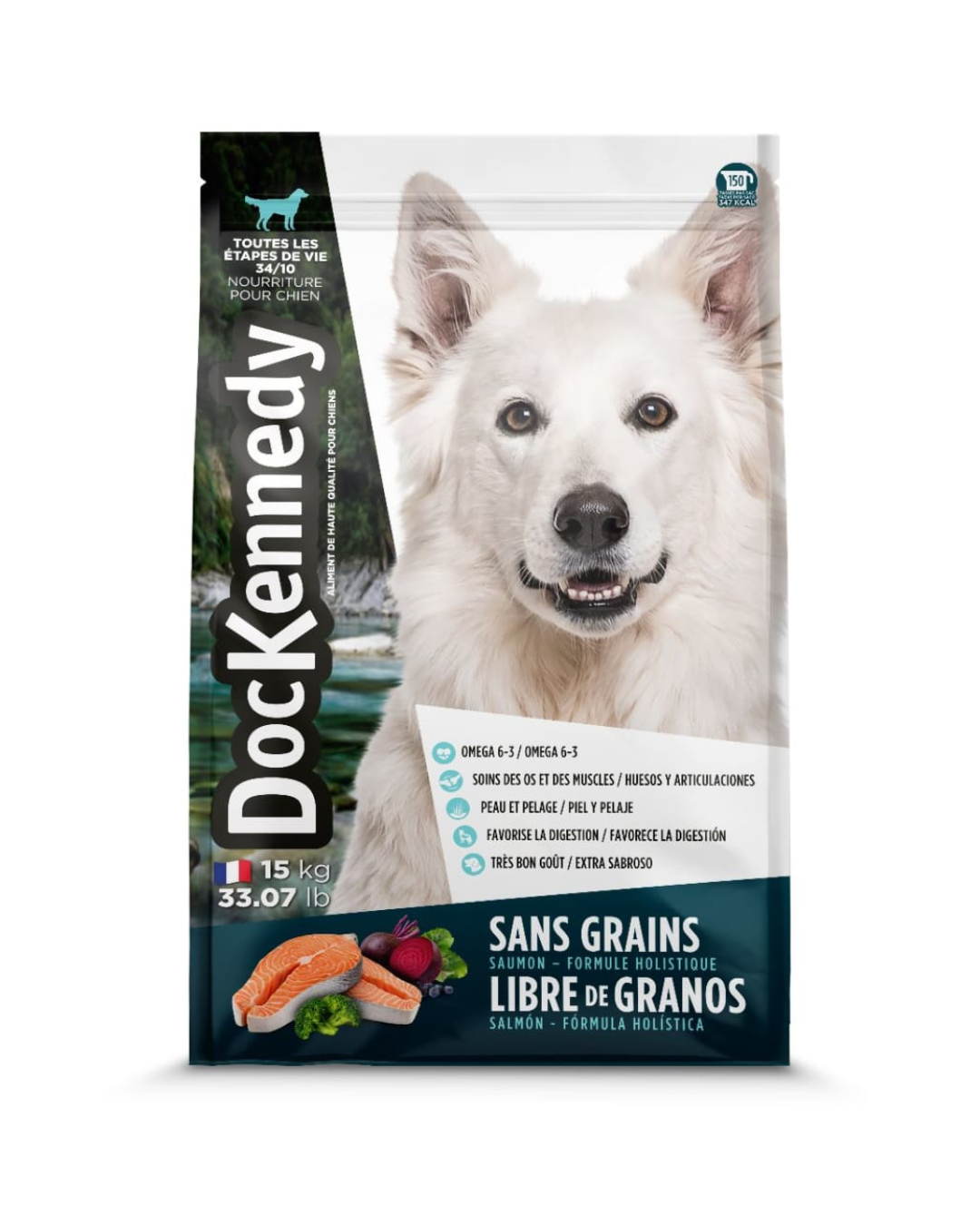 Doc Kennedy Grain Free Salmón - Formula Holistica 15 Kg