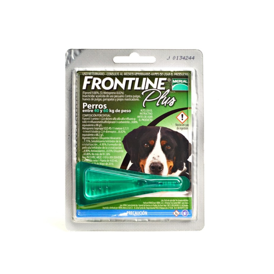 Frontline Plus Pipeta Perros de 40 a 60 kg