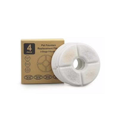 Pack 4 Filtros Bebedero Redondo