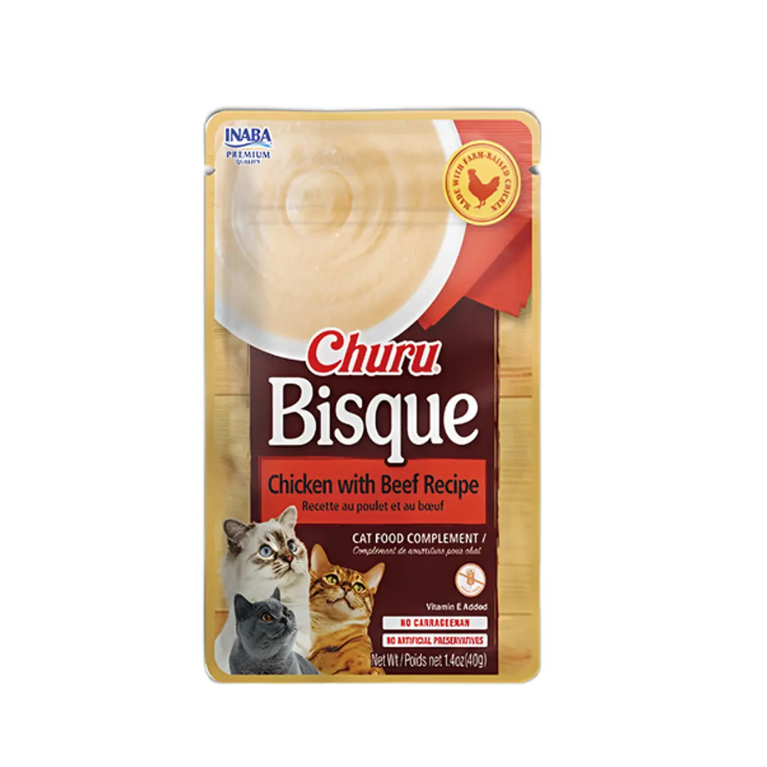 Churu Bisque De pollo con Carne