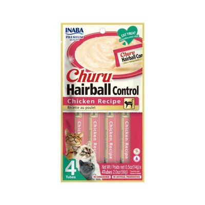 Churu Control de Bolas de Pelo Sabor Pollo