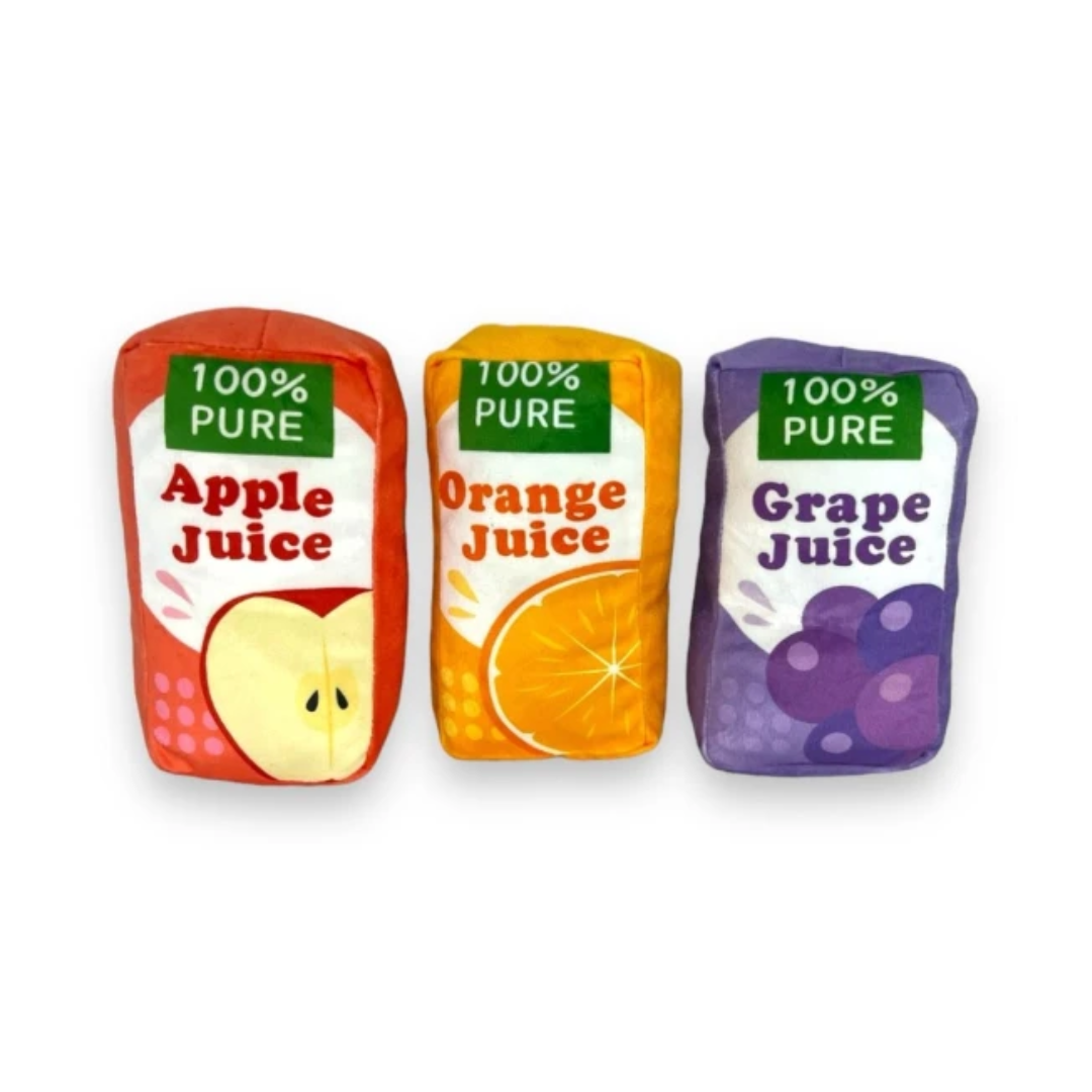 Wonder Cat Juguete Peluche Caja de Jugo con Catnip