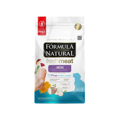 Formula Natural Fresh Meat Perro Cachorro Raza Media