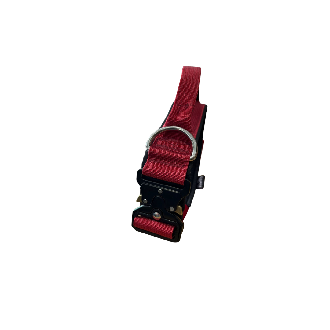 Los Piwos Collar Táctico Soft Rojo