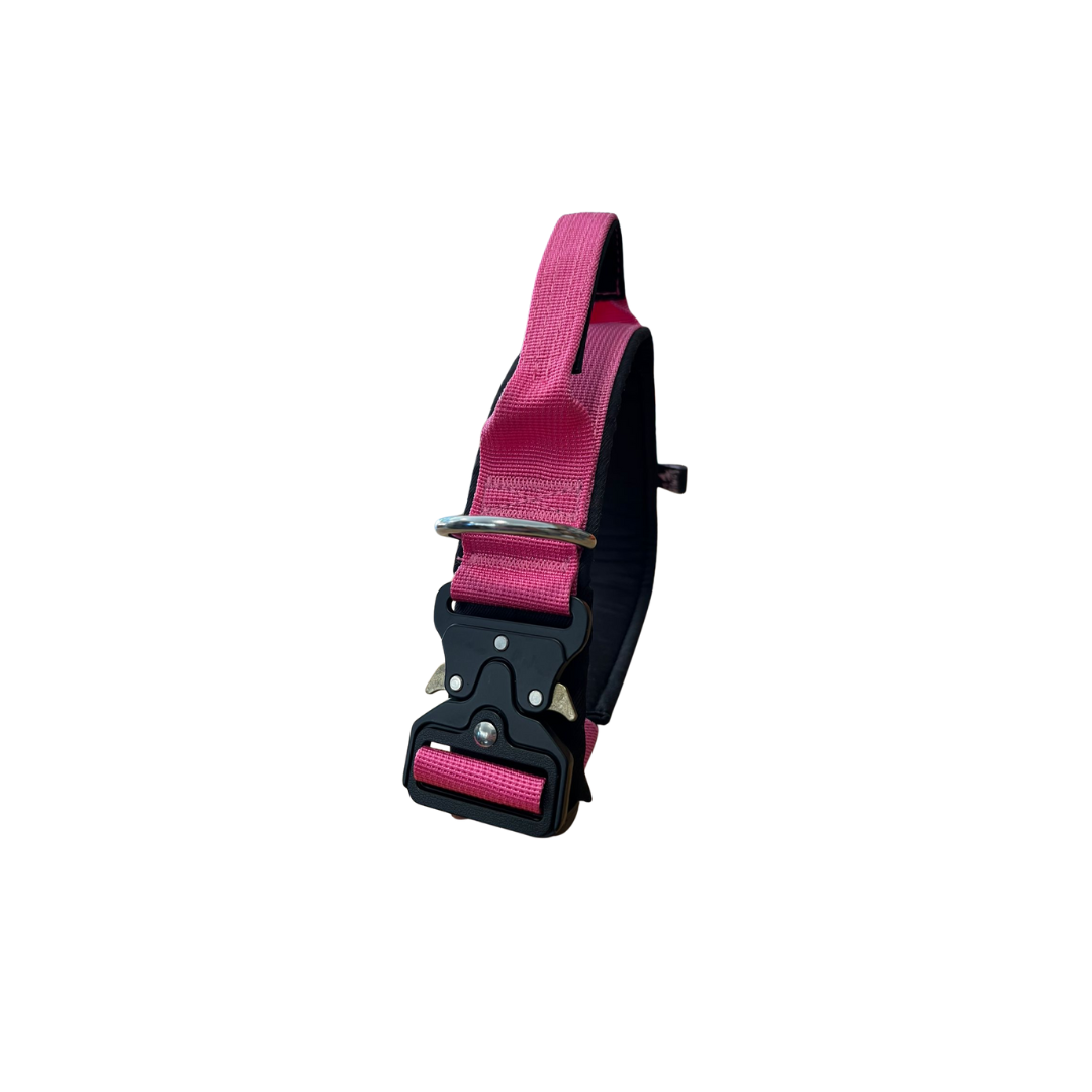 Los Piwos Collar Táctico Soft Rosado