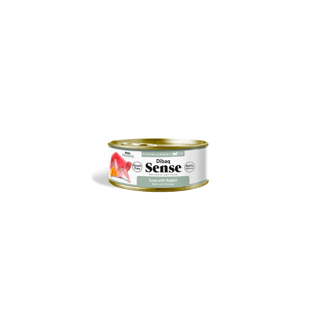 Sense Alimento Húmedo para Gato Atún y Conejo