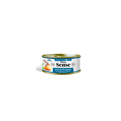 Sense Alimento Húmedo para Gato Pescado Blanco con Vegetales