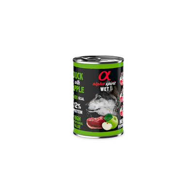 Alpha Spirit Alimento Húmedo Pato con Manzana