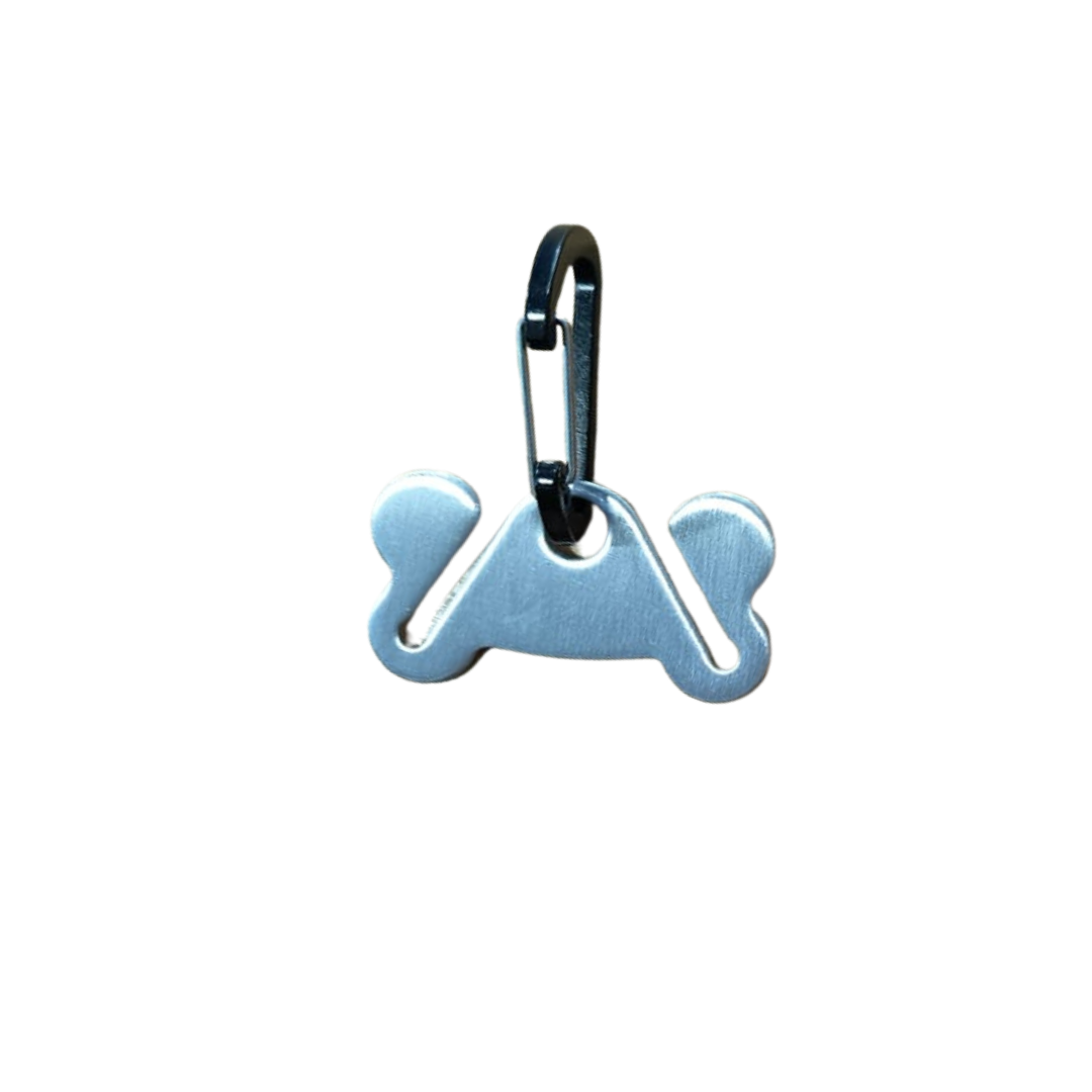 Los Piwos Soporte para Bolsas de Perro Metálico con forma de Perro